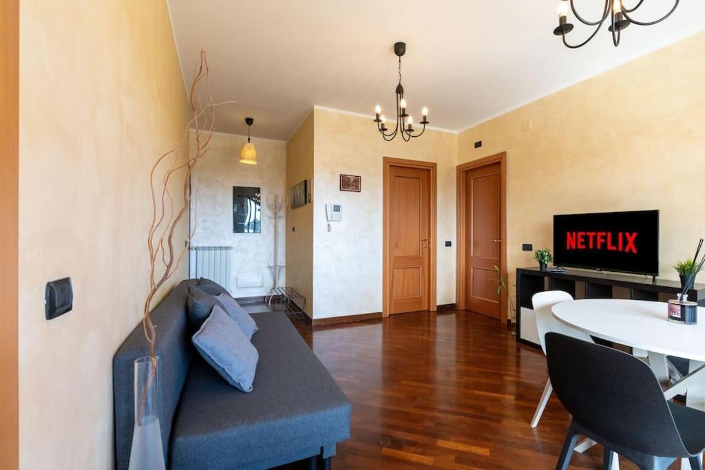 Perugino'S Peaceful Sky Terrace Apartment Ponte Galeria Bagian luar foto